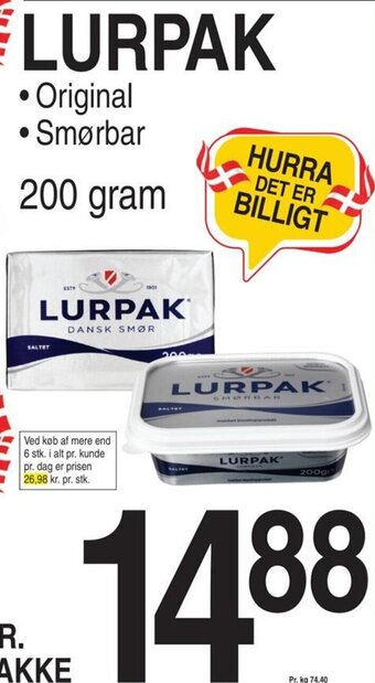 ABC Lavpris LURPAK tilbud