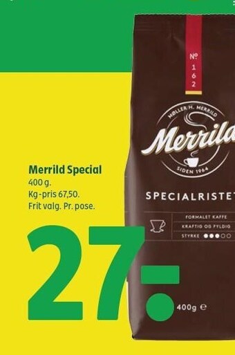 Coop 365 Merrild special tilbud