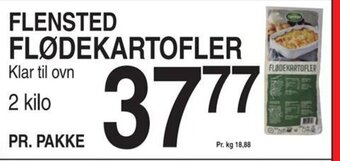 ABC Lavpris FLENSTED FLØDEKARTOFLER tilbud