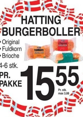 ABC Lavpris HATTING BURGERBOLLER tilbud