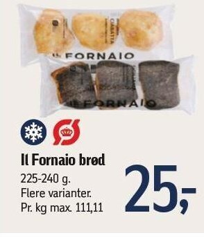 Føtex Il fornaio brød tilbud