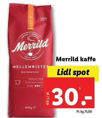 Merrild kaffe