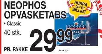 ABC Lavpris NEOPHOS OPVASKETABS tilbud