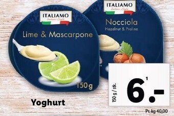 Lidl Yoghurt tilbud