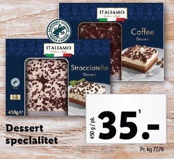 Lidl Dessert specialitet tilbud