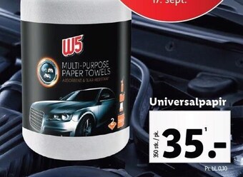 Lidl Universalpapir tilbud