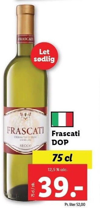 Lidl Frascati dop tilbud
