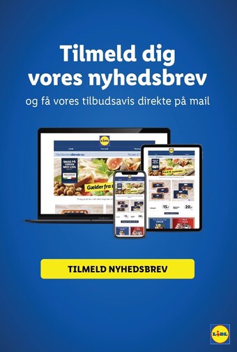 Lidl Tilmeld dig vores nyhedsbrev tilbud