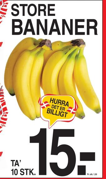 ABC Lavpris Bananer tilbud