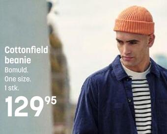 Kvickly Cottonfield beanie tilbud