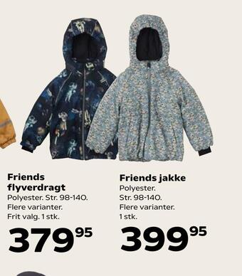 Kvickly Friends jakke tilbud