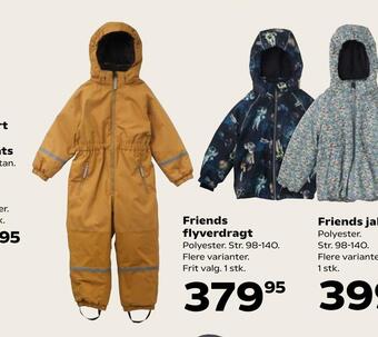 Kvickly Friends flyverdragt friends tilbud