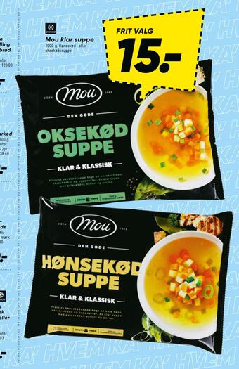 Bilka Mou klar suppe tilbud