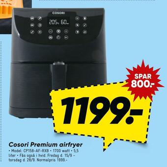 Bilka Cosori premium airfryer tilbud