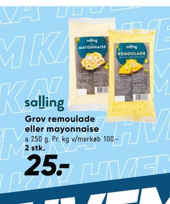 Bilka Grov remoulade eller mayonnaise tilbud