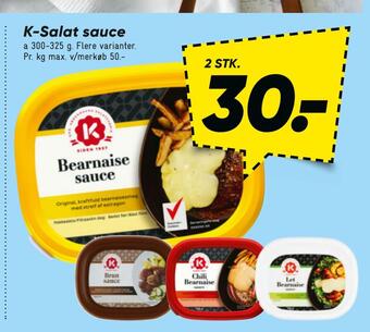 Bilka K-salat sauce tilbud