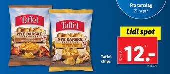 Lidl Taffel chips tilbud