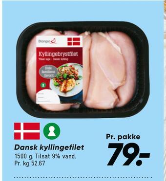 Bilka Dansk kyllingefilet tilbud
