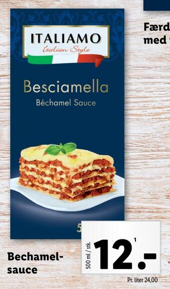 Lidl Bechamel sauce tilbud