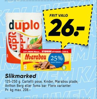 Bilka Slikmarked tilbud
