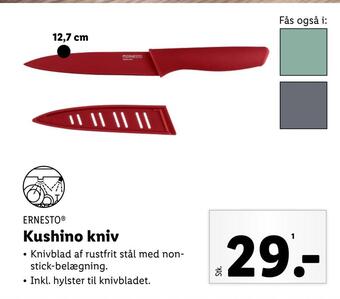 Lidl Kushino kniv tilbud