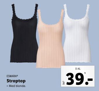 Lidl Stroptop tilbud