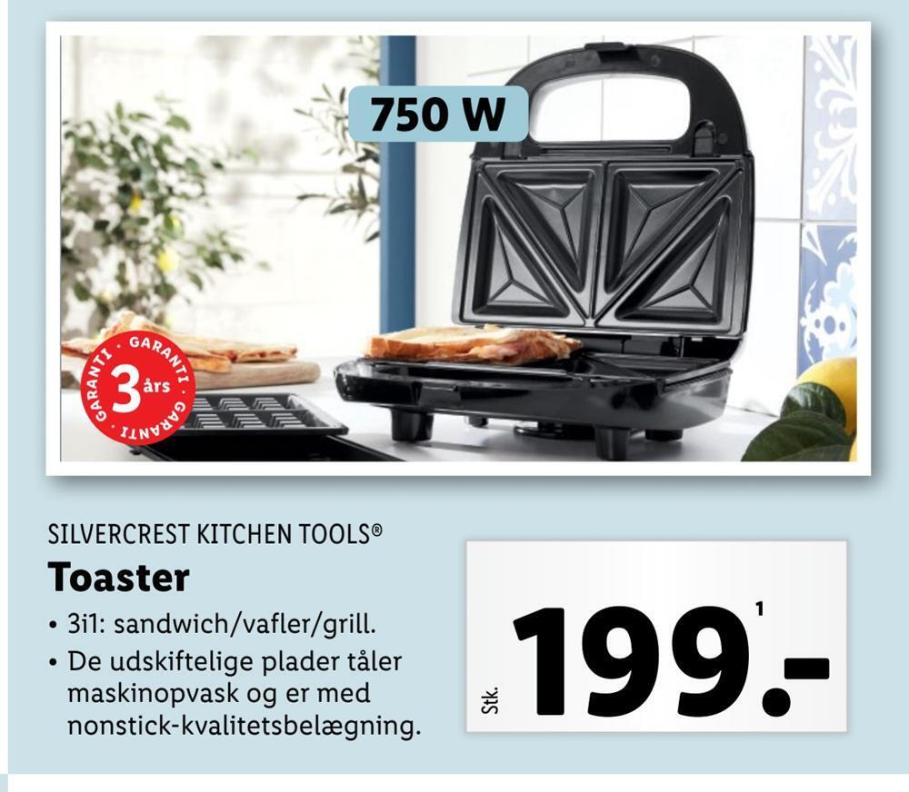 Toaster tilbud hos Lidl