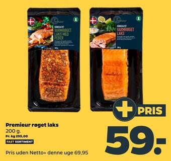 Netto Premieur røget laks tilbud