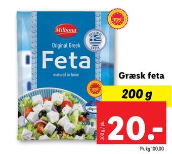 Lidl Græsk feta tilbud
