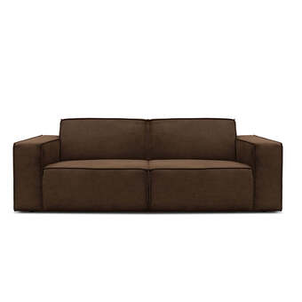 Lyon 3 personers sofa, fløjl