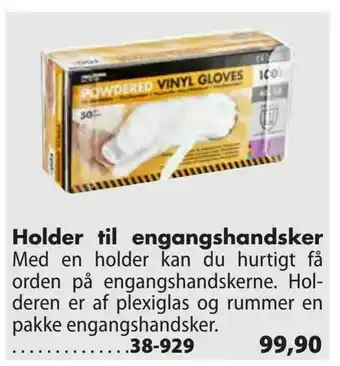 Biltema Holder til engangshandsker tilbud