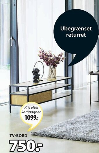 JYSK Trappedal tv-Bord tilbud