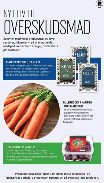 REMA 1000 Nyt liv til overskudsmad tilbud