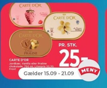 CARTE D'OR