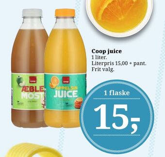 Dagli'Brugsen Coop æblemost tilbud