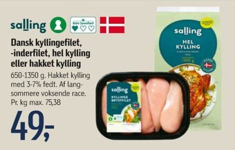Føtex Salling kyllingebrystfilet tilbud