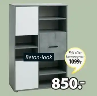 JYSK Billund Bogreol B90 x H140 x D40 cm tilbud