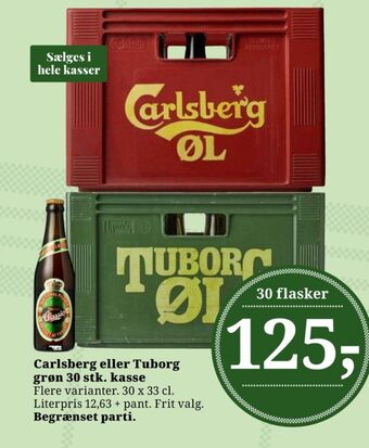 Dagli'Brugsen Grøn øl tilbud