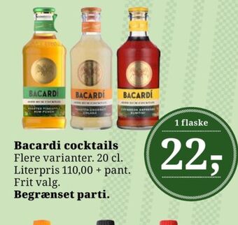 Dagli'Brugsen Bacardi rtd tilbud