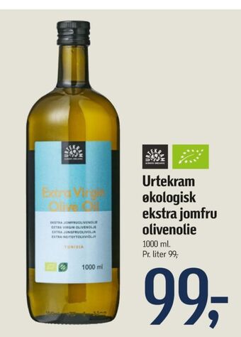 Føtex Urtekram olivenolie tilbud
