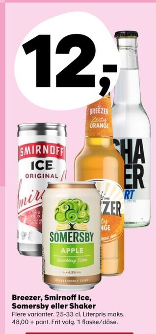 Smirnoff ice rtd