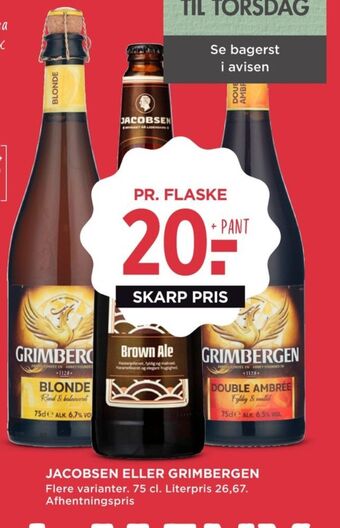 MENY Brown ale specialøl tilbud