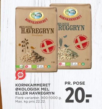 MENY Kornkammeret ruggryn tilbud