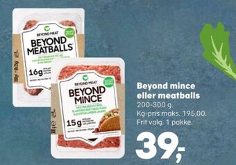 Kvickly Beyond meatballs vegetarboller tilbud