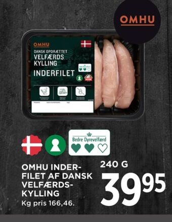MENY Omhu kyllingeinderfileter tilbud