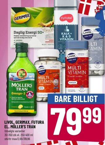 Løvbjerg Gerimax kosttilskud tilbud