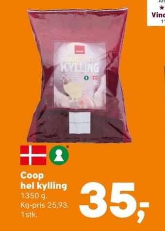 Kvickly Coop kylling tilbud