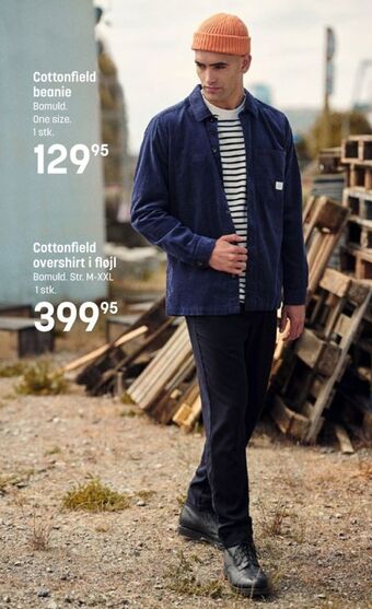 Kvickly Cottonfield jakke tilbud
