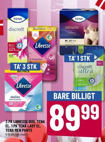 Løvbjerg Libresse trusseindlæg tilbud