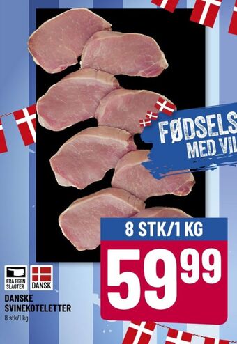 Løvbjerg Ukendt grisekoteletter tilbud